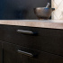Kjøkkenhåndtak Lecco i matt svart fra Beslag Design