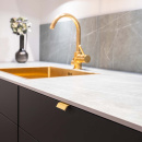 Profilgreb Side - Børstet Messing