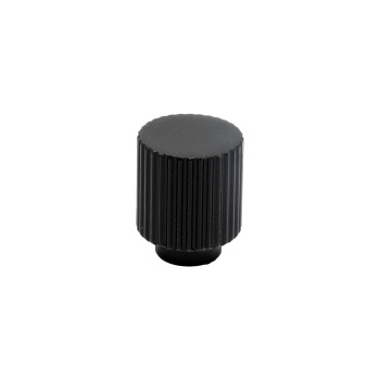 Knop Helix Stripe - Mat Sort
