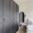 Knop Helix Stripe - Mat Sort