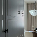 Knop Helix Stripe - Mat Sort