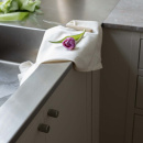 Knop Helix Stripe - Rustfrit Stål Finish