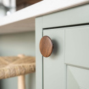 Knop Split - Valnød