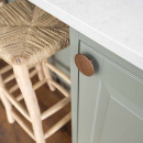 Knop Split - Valnød