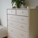 Knop Sture - Børstet Ubehandlet Messing