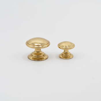 Knop 24466 - Poleret Messing