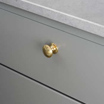 Knop 24466 - Poleret Messing
