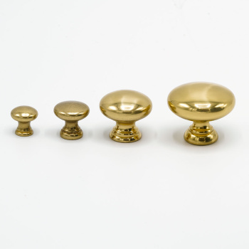 Knop 411 - Polert Messing