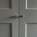 Knop Crest - Rustfrit Stål Finish