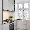 Knop Crest - Rustfrit Stål Finish