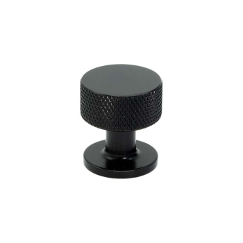 Knop Crest - Mat Sort