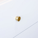 Knop Mood - Poleret Messing