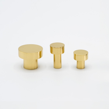 Knop Mood - Poleret Messing