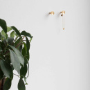 Knage Sture - Børstet Ubehandlet Messing