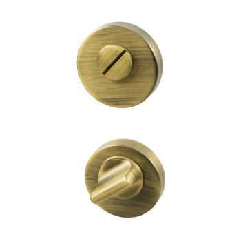 Toiletlåse R - Antik Bronze