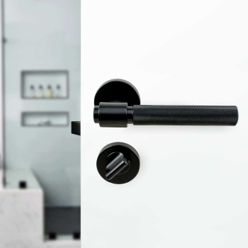 Toiletlåse R - Sort